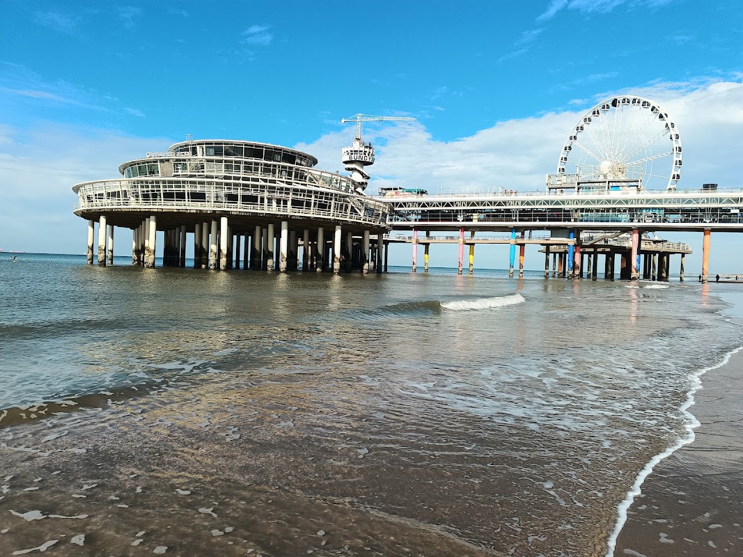 Strand bij Scheveningen