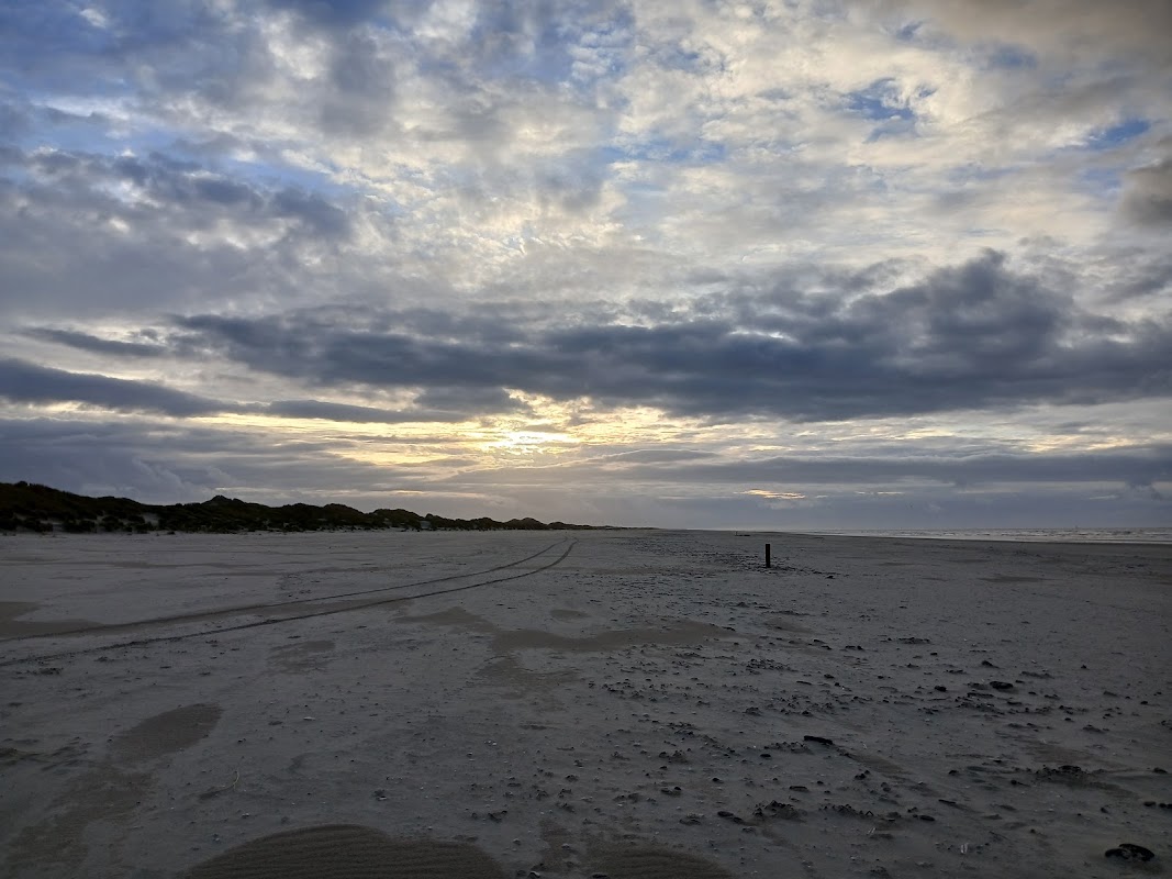 Strand bij Terschelling