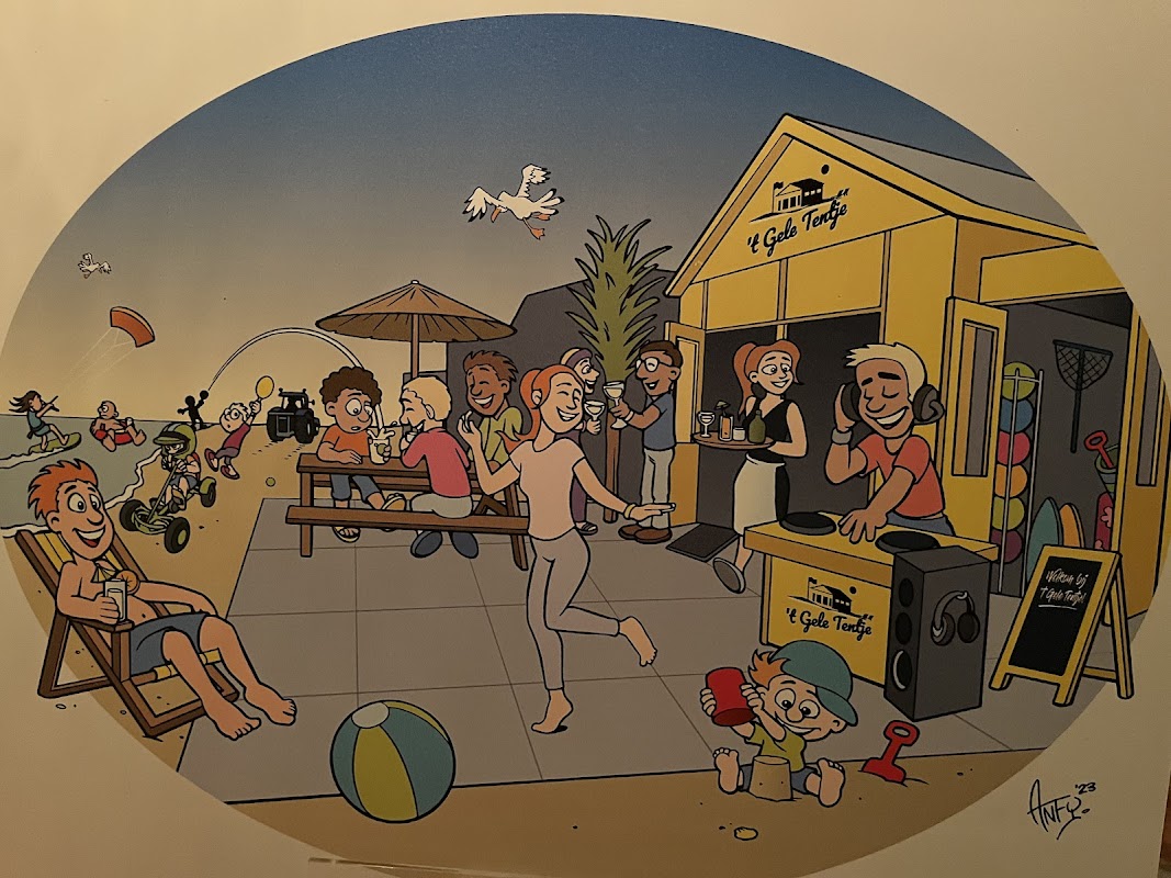 t Gele Tentje in Wijk aan Zee, foto 2