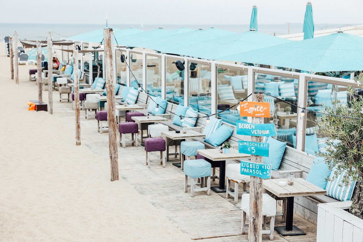 Spice Beach Club in Scheveningen