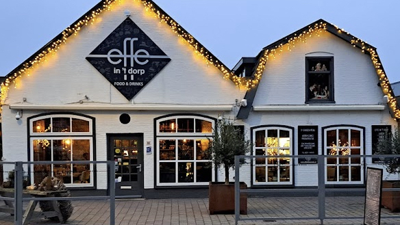 Restaurant eFFe in 't dorp in Julianadorp aan Zee